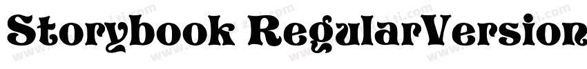 Storybook RegularVersion 10字体转换